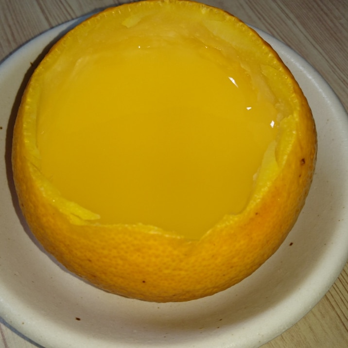 夏みかんゼリー
